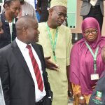 Prof Akper with University Bursar and Other Staff of NOUN