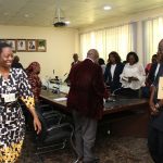 During NUC ACETEL Accreditation Visit